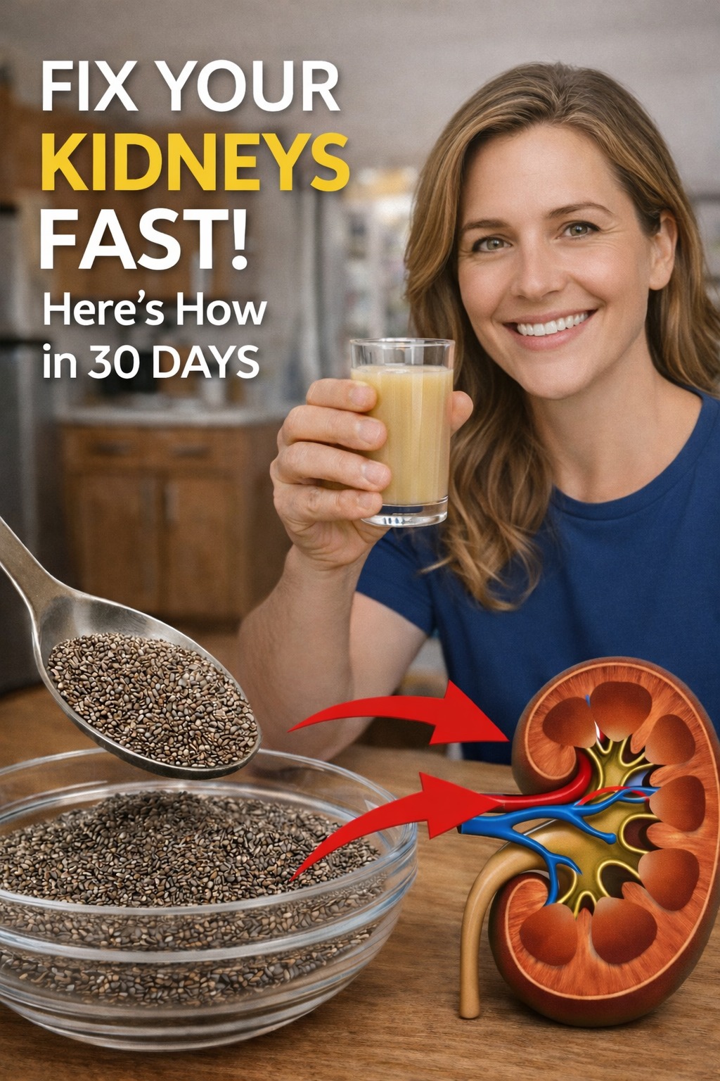 Nutri i tuoi reni: un percorso di 30 giorni con i semi di chia per un migliore benessere renale