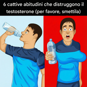 6 cattive abitudini che distruggono il testosterone (per favore, smettila)