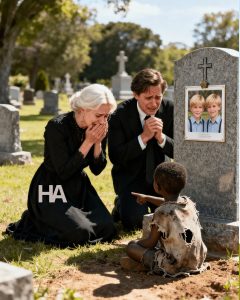 SULLE TOMBE DEI TUOI FIGLI, UNA RAGAZZA SENZATETTO URLA: "I GEMELLI NON SONO MORTI... SONO IN UN ORFANOTROFIO!"