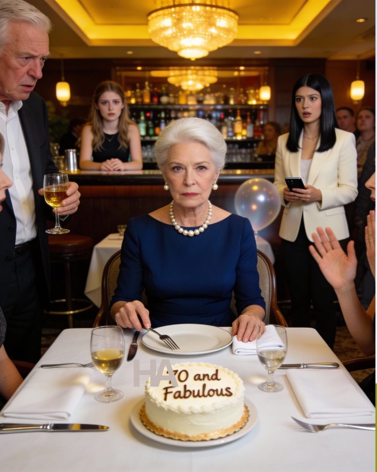 AL TUO 70° COMPLEANNO, TUO MARITO TI LASCIA PER UNA DONNA PIÙ GIOVANE... E LE TUE FIGLIE APPLAUDISCONO FINCHÉ NON PRONUNCI UNA FRASE CHE GELA TUTTA LA STANZA😳💔