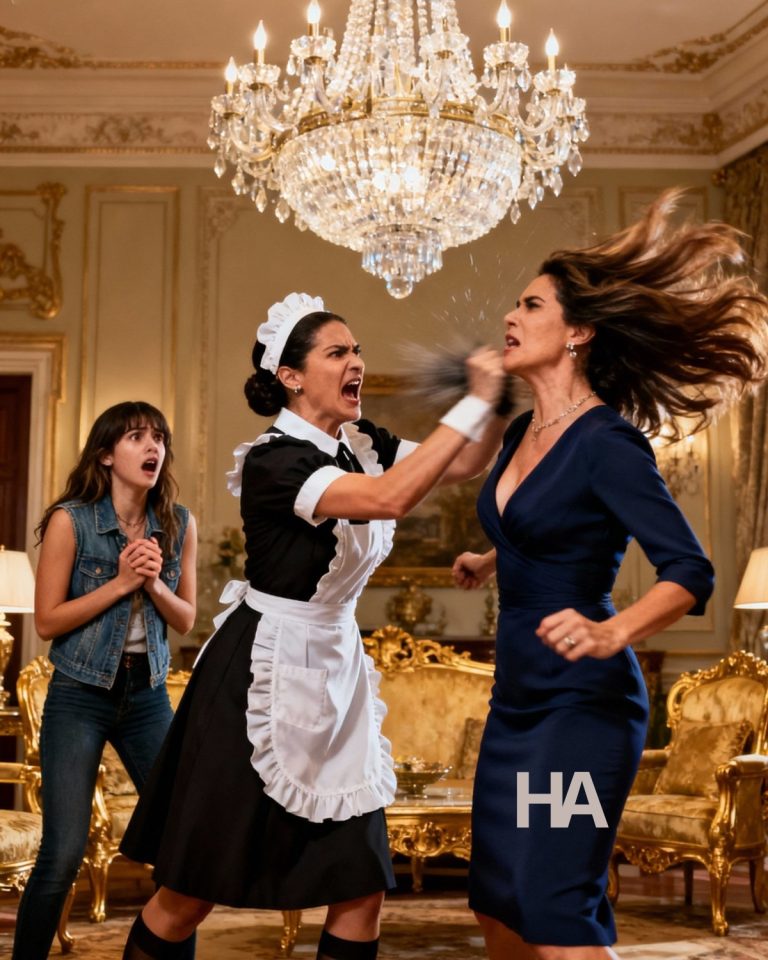 LA FIGLIA DEL MILIONARIO VEDOVA SI TRAVESTE DA BIELLA... E UNA CAMERIERA FINISCE PER SALVARE I TRE GEMELLI PRIMA CHE LA FIDANZATA "PERFETTA" POSSA FARLI SCOMPARIRE