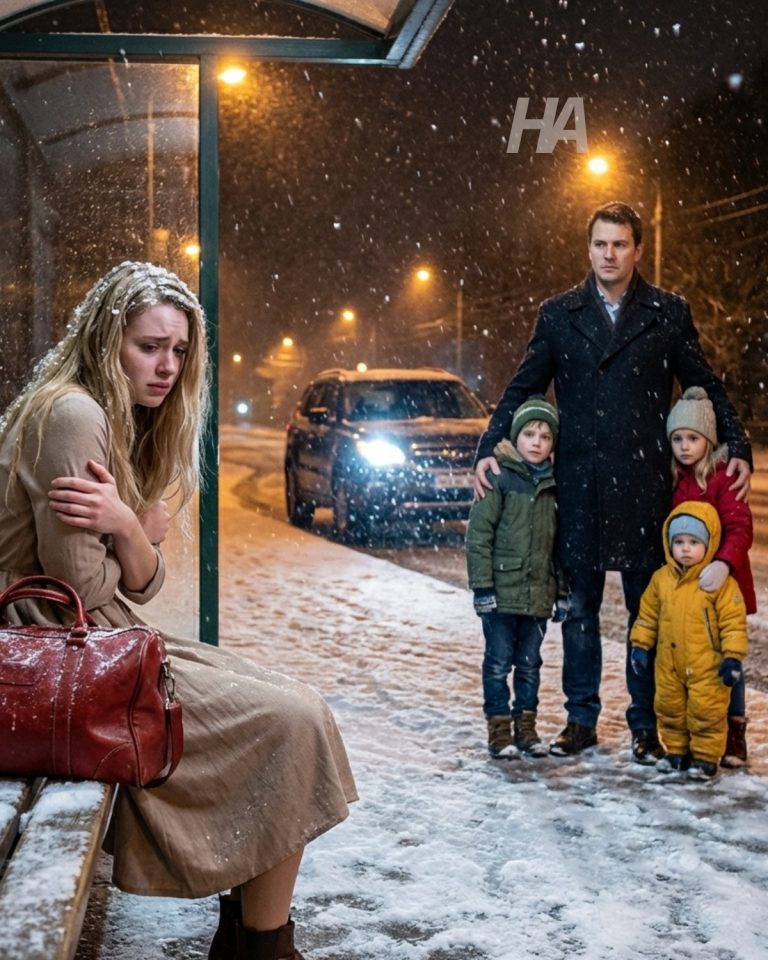 TI HA GETTATO NELLA NEVE PER AVER FALLITO COME DONNA... POI UN PAPÀ SINGLE SI È FERMO, TI HA GUARDATO NEGLI OCCHI E HA SUSSURATO TRE PAROLE CHE HANNO CAMBIATO IL TUO DESTINO❄️💔