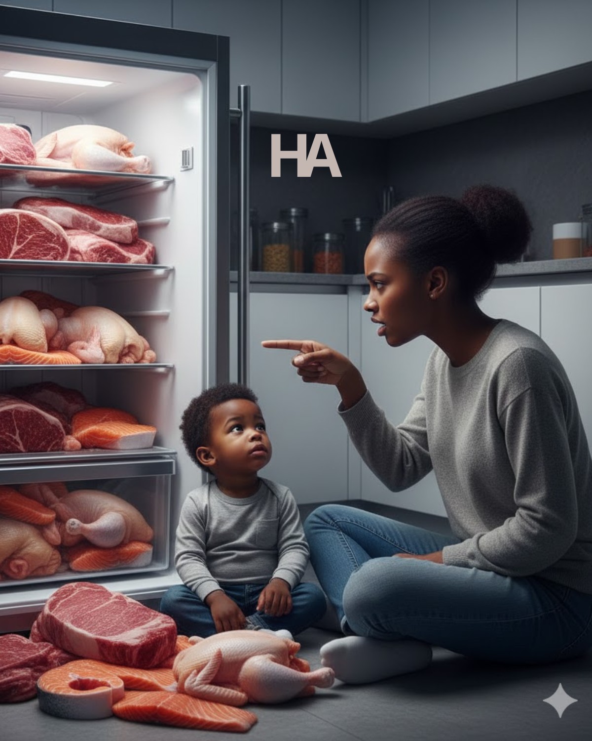 HA CHIUSO TUO FIGLIO IN UN CONGELATORE... POI LA CUCINA HA INIZIATO A SIBILLARE COME UN SERPENTE