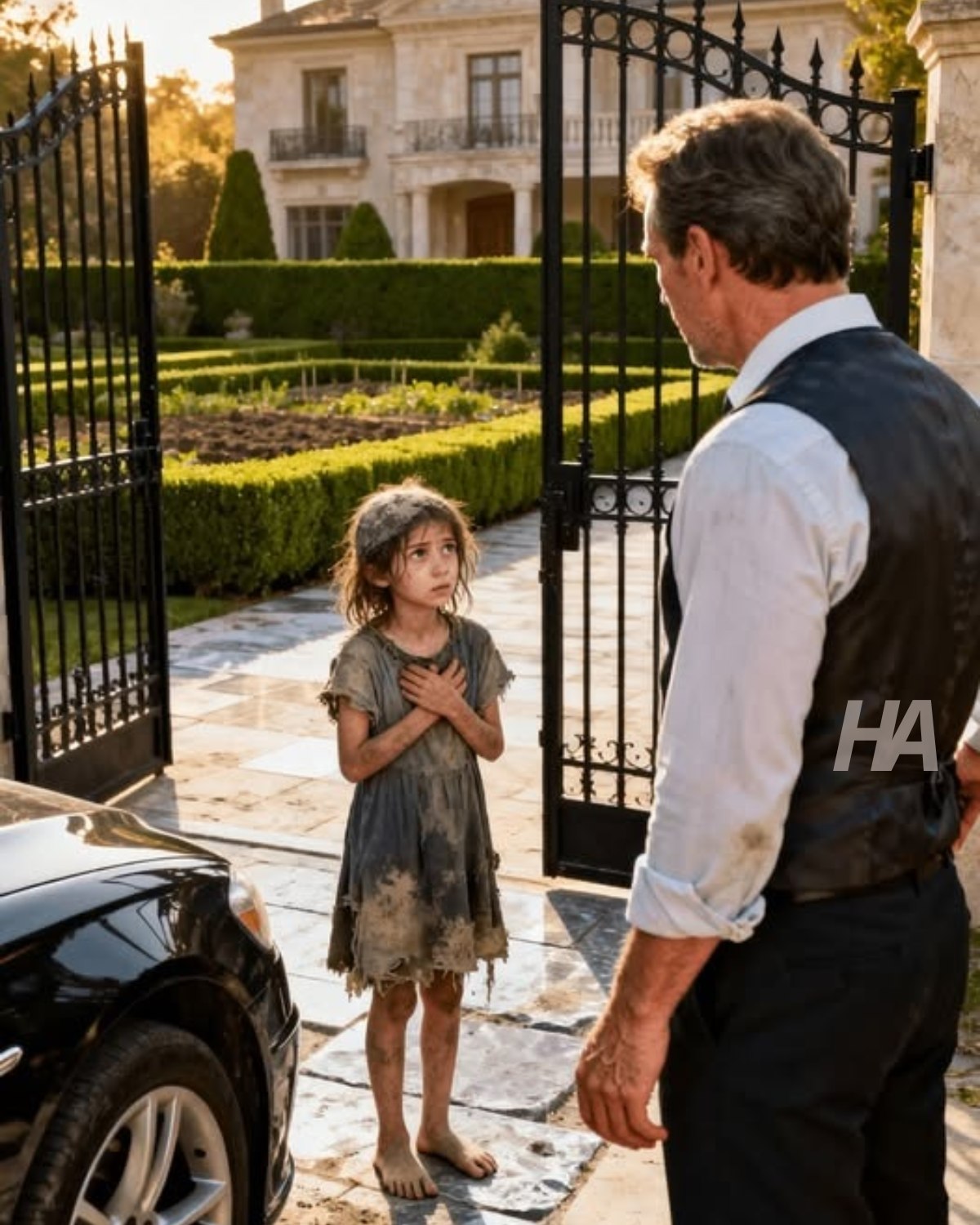 UNA RAGAZZA SENZATETTO SI OFFRE DI PULIRE LA TUA VILLA PER UN PIATTO DI CIBO... E TU NON TI rendi conto che sta per RISCRIVERE TUTTA LA TUA VITA