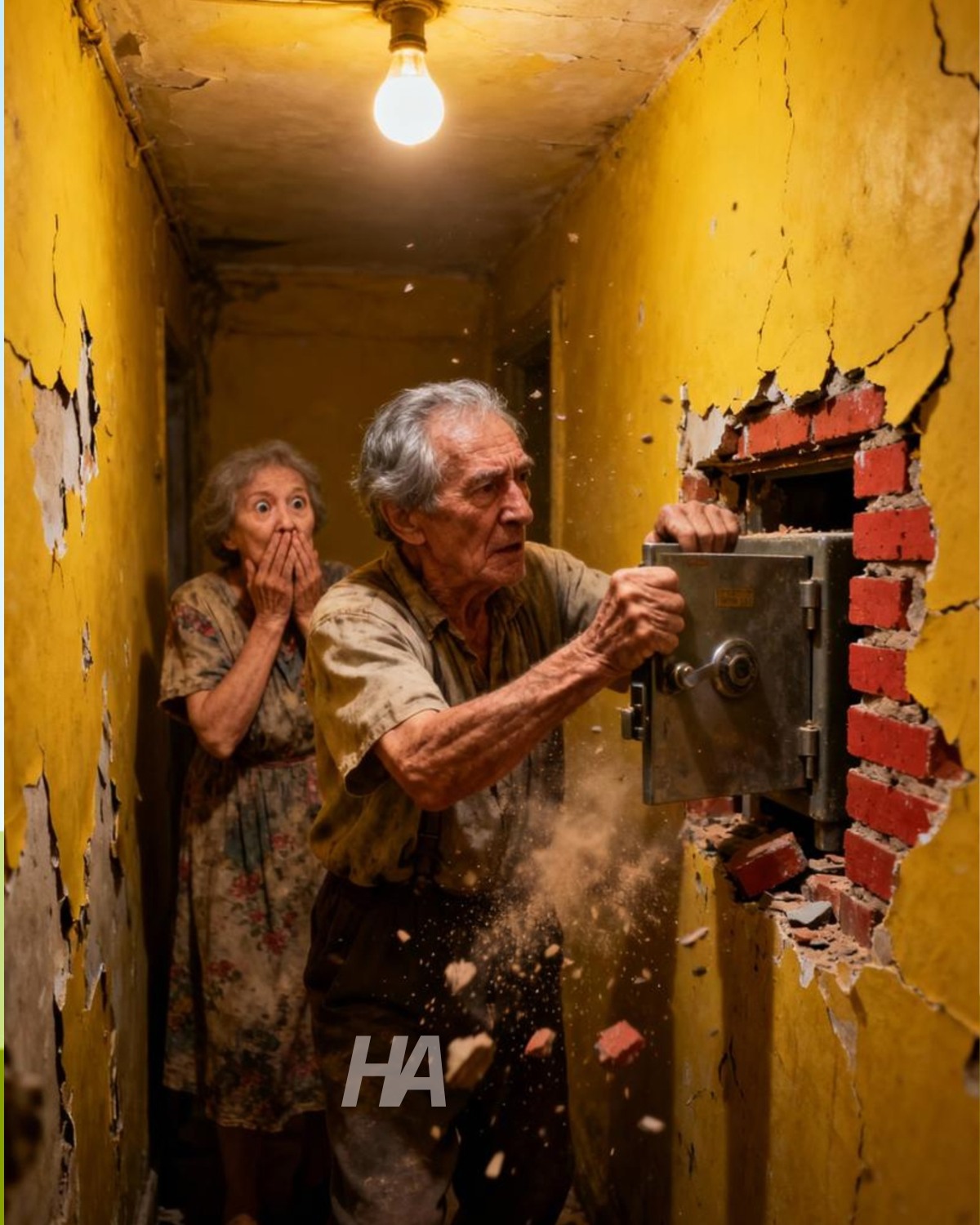 I TUOI FIGLI TI HANNO CHIUSO IN CANTINA… MA HANNO DIMENTICATO COSA TUO MARITO HA SEPOLTO DIETRO QUEL MURO PER 30 ANNI