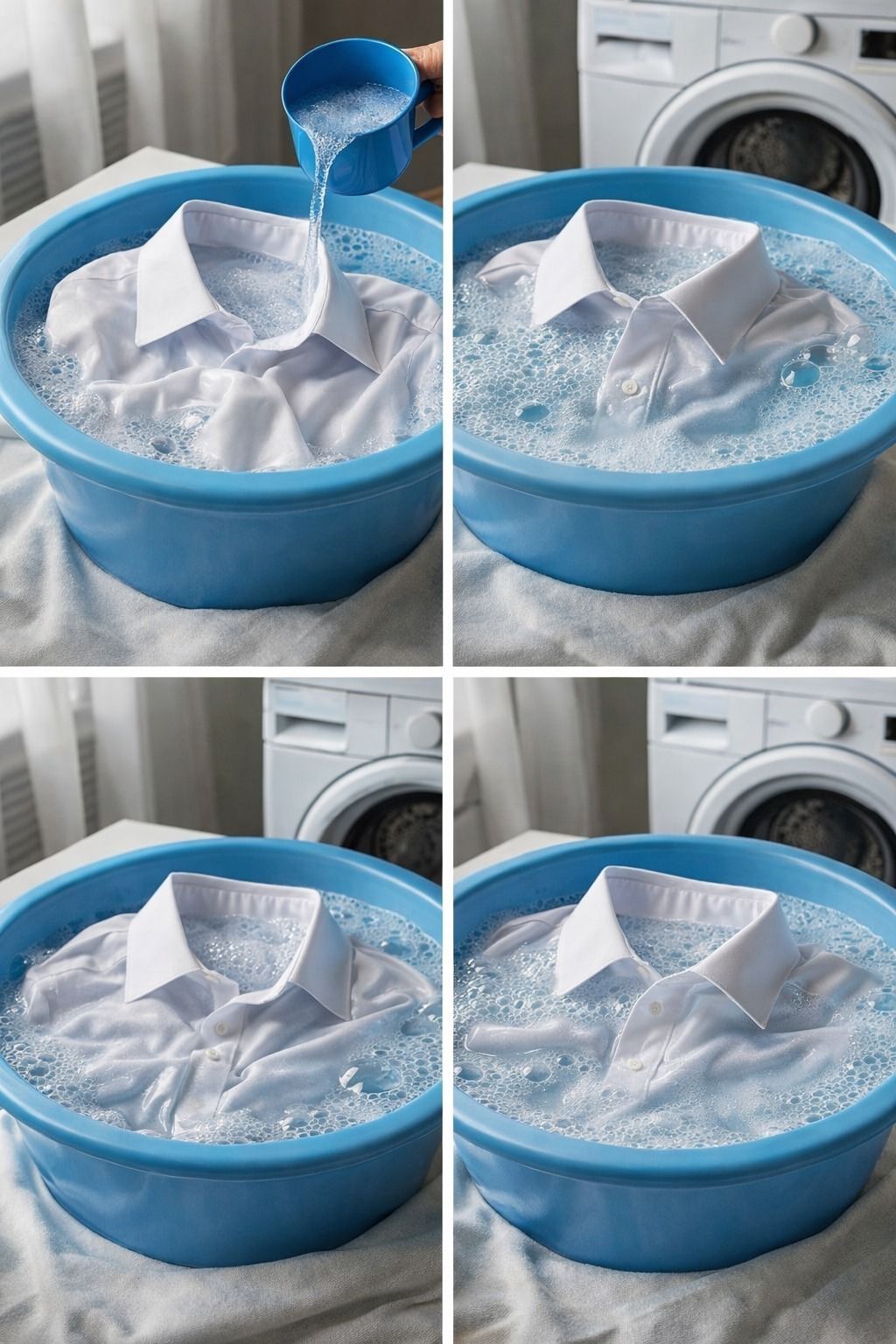 Di’ addio alle macchie gialle di sudore sui tuoi vestiti, ti serve solo un ingrediente: vestiti bianchissimi.