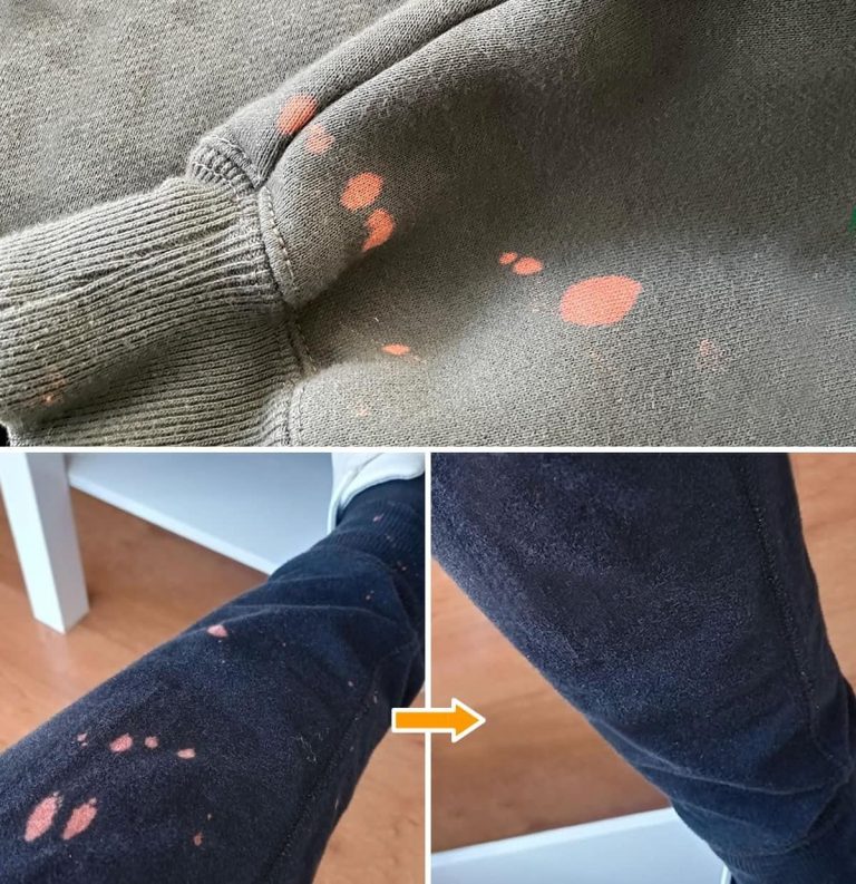 COME RIMEDIARE ALLE MACCHIE DI CANDEGGINA SUI TESSUTI CON 2 TRUCCHI SEMPLICI E EFFICACI