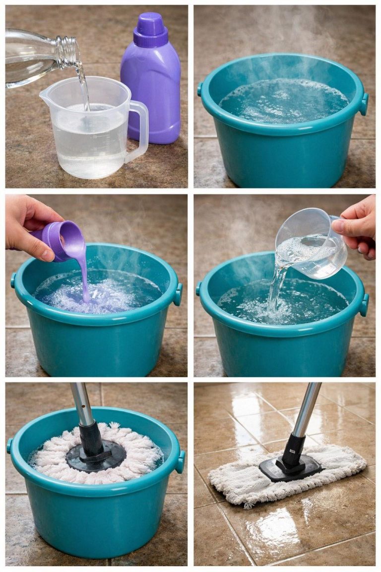 Ecco come far brillare anche i pavimenti più opachi con un trucco ingegnoso.