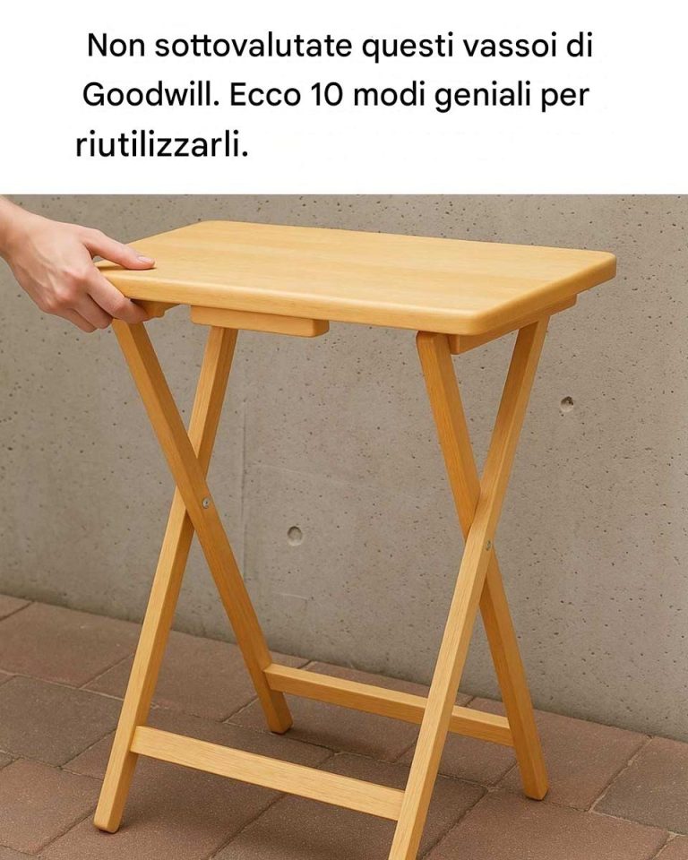 Non sottovalutare questi vassoi di Goodwill. Ecco 10 modi geniali per riutilizzarli.