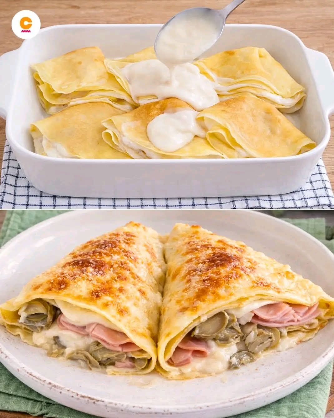 Crespelle ai carciofi