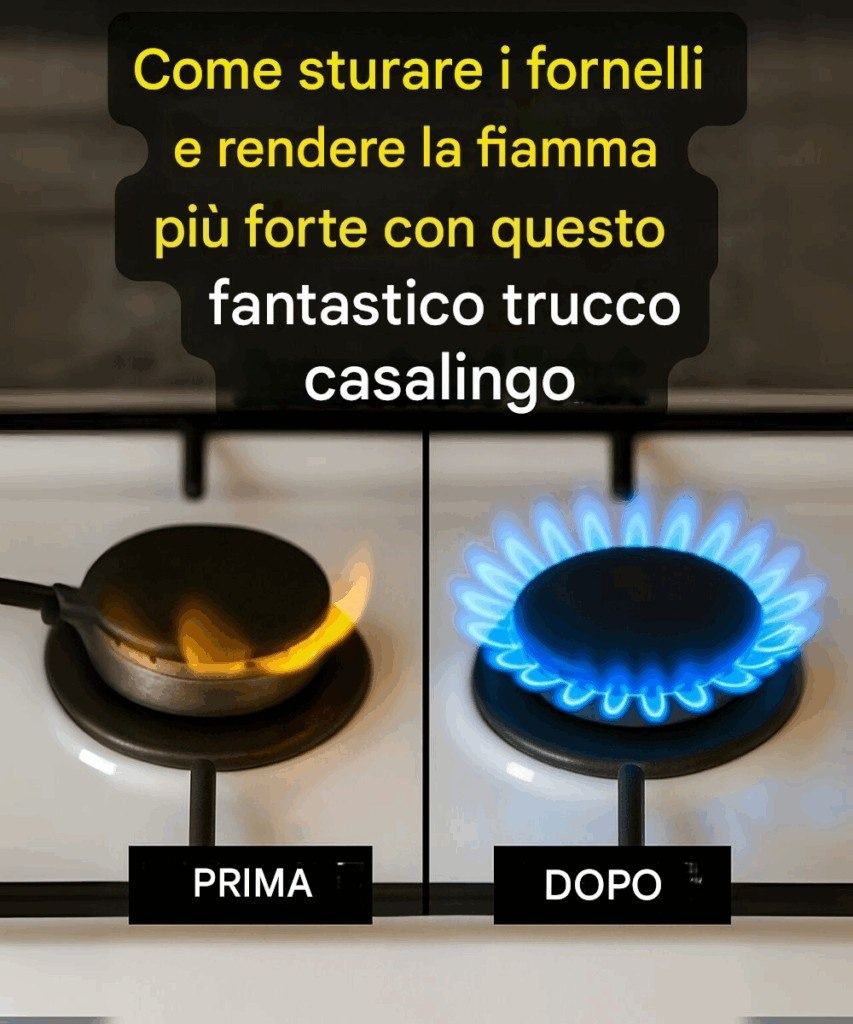 Come sturare gli ugelli dei fornelli e rendere la fiamma più forte con questo trucco fatto in casa