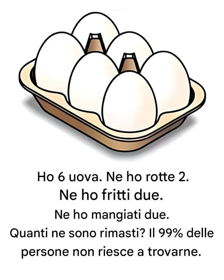Test: quante uova sono rimaste?