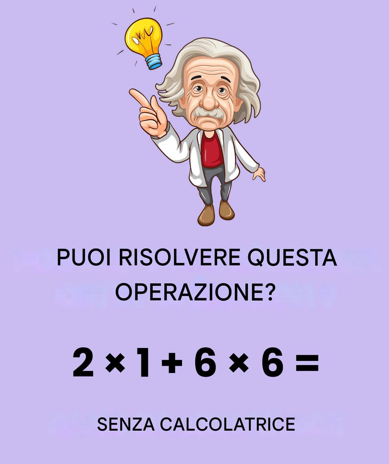 1 su 10 riesce a fare questo calcolo senza calcolatrice… sei pronto per la sfida?