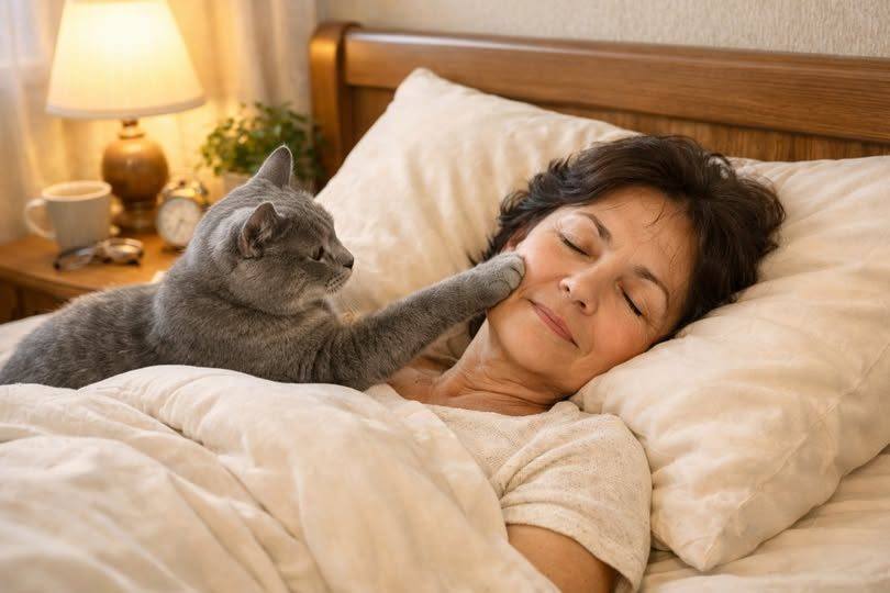 Hanna non disse nulla per un bel po'. Stava accarezzando Marek.