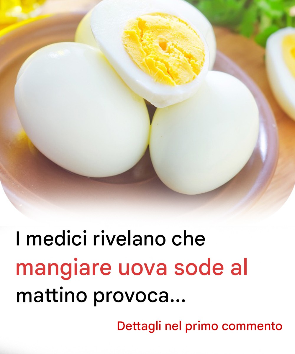 I medici rivelano che mangiare uova sode al mattino provoca….