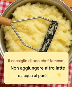Un consiglio di uno chef famoso: « Smettete di aggiungere latte o acqua al purè di patate. Questo ingrediente lo rende più cremoso rispetto a quello del ristorante! »