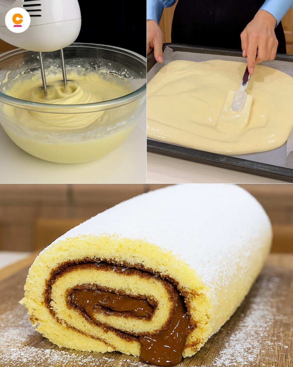 Rotolo soffice con crema di nocciole: la ricetta del dolce semplice e super goloso