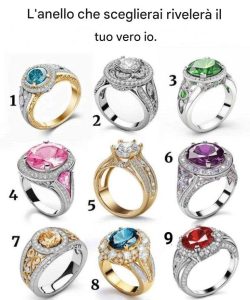 L’anello che ti attrae rivela la tua caratteristica più profonda