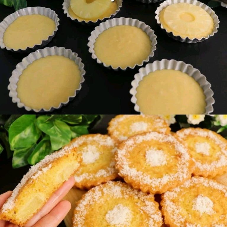 Torta all’ananas e cocco con glassa di marmellata dolce