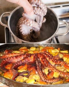 Così buono non lo avete mai preparato! Sbollentate il polpo per 10 minuti poi seguite la ricetta passo passo. Sarà squisito, la ricetta: