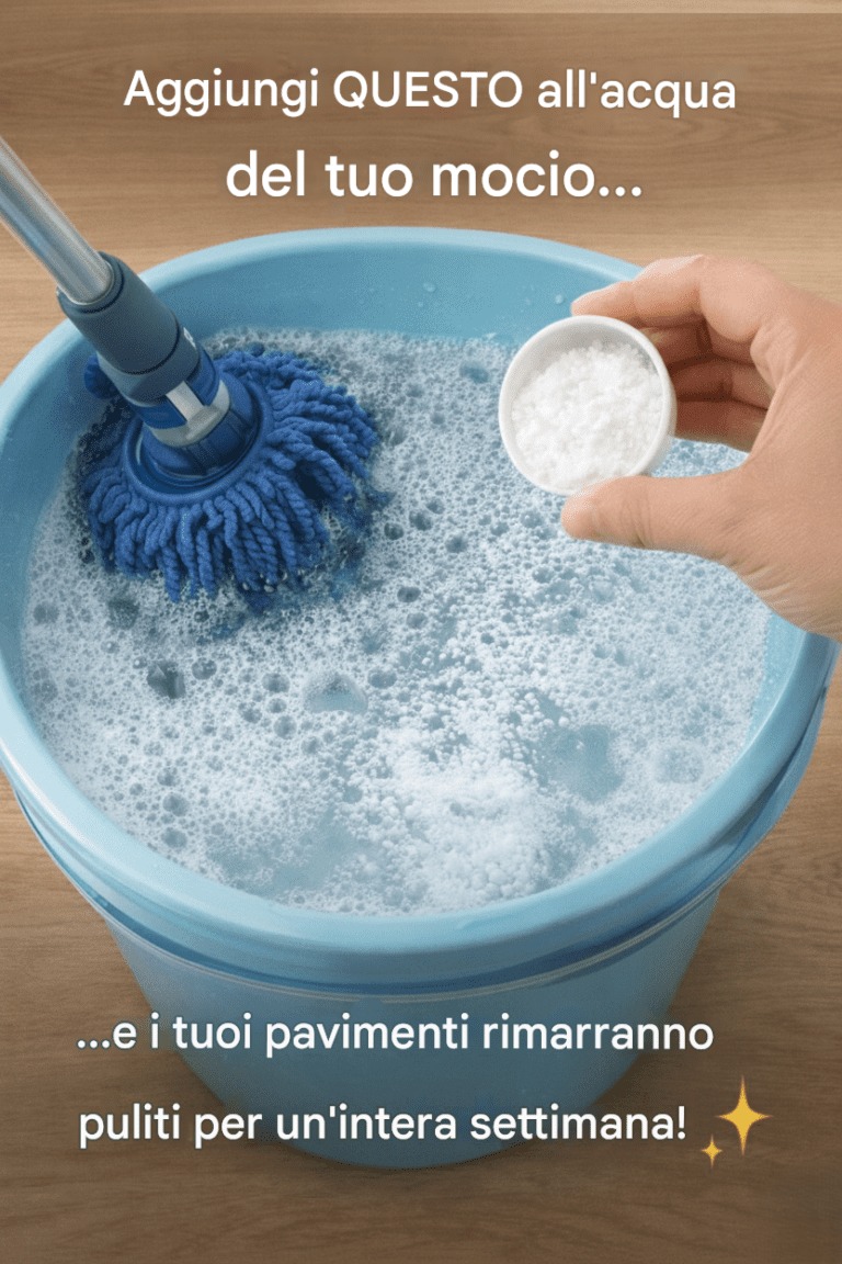 Non credevo a questo trucco del pavimento finché non l’ho provato… Ora non tornerò mai più indietro