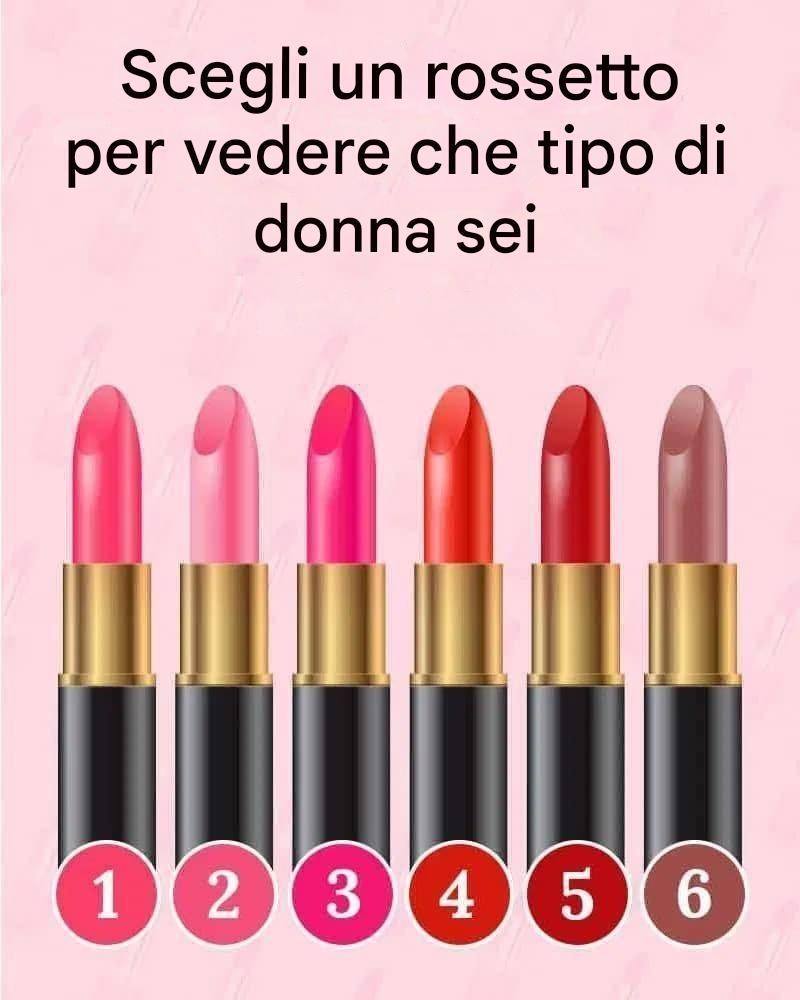 Scegli un rossetto per vedere che tipo di donna seiScegli un rossetto per vedere che tipo di donna sei