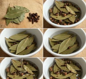 Mescolate le foglie di alloro e i chiodi di garofano: una volta assaggiati così, mi ringrazierete.