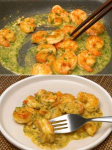 Un secondo chic e velocissimo per il cenone di Capodanno: gamberi cremosi al limone, pronti in 10 minuti e perfetti per iniziare l’anno!