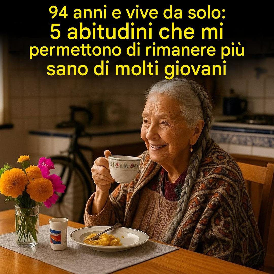 5 abitudini di una donna di 94 anni per rimanere più sana di persone molto più giovani