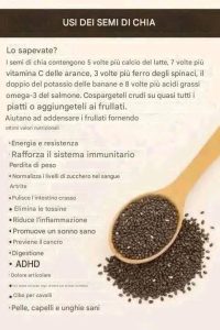 Scopri cosa fanno i semi di chia per il tuo corpo e impara come puoi migliorare naturalmente il tuo benessere con questo straordinario superfood.