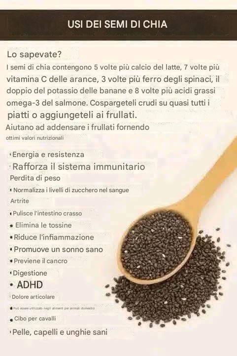 Scopri cosa fanno i semi di chia per il tuo corpo e impara come puoi migliorare naturalmente il tuo benessere con questo straordinario superfood.