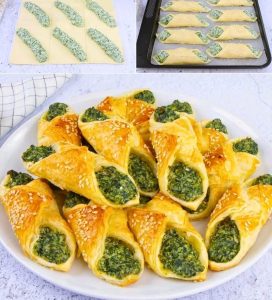 🥐 Sfogliatine Spinaci e Ricotta