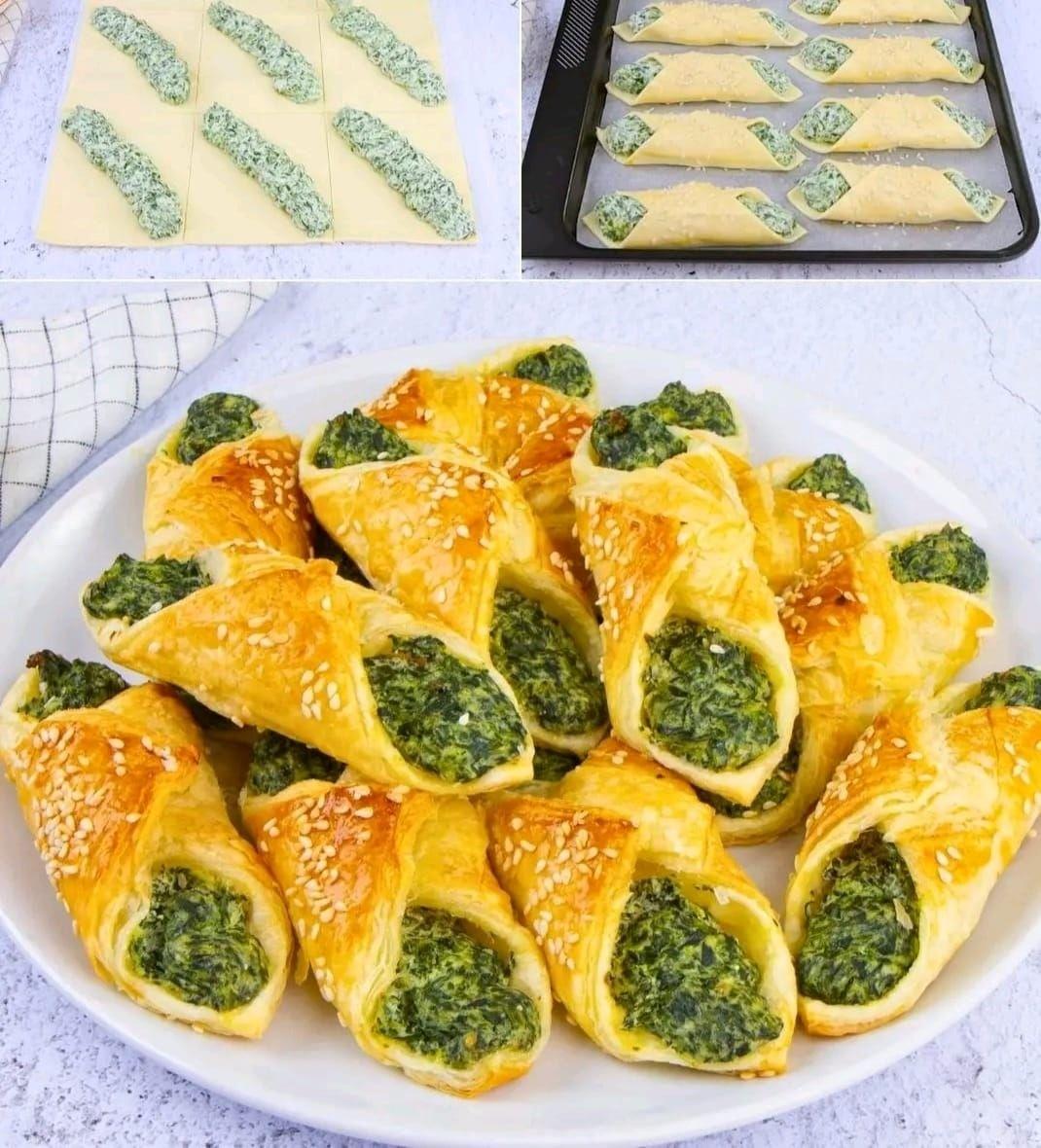 🥐 Sfogliatine Spinaci e Ricotta