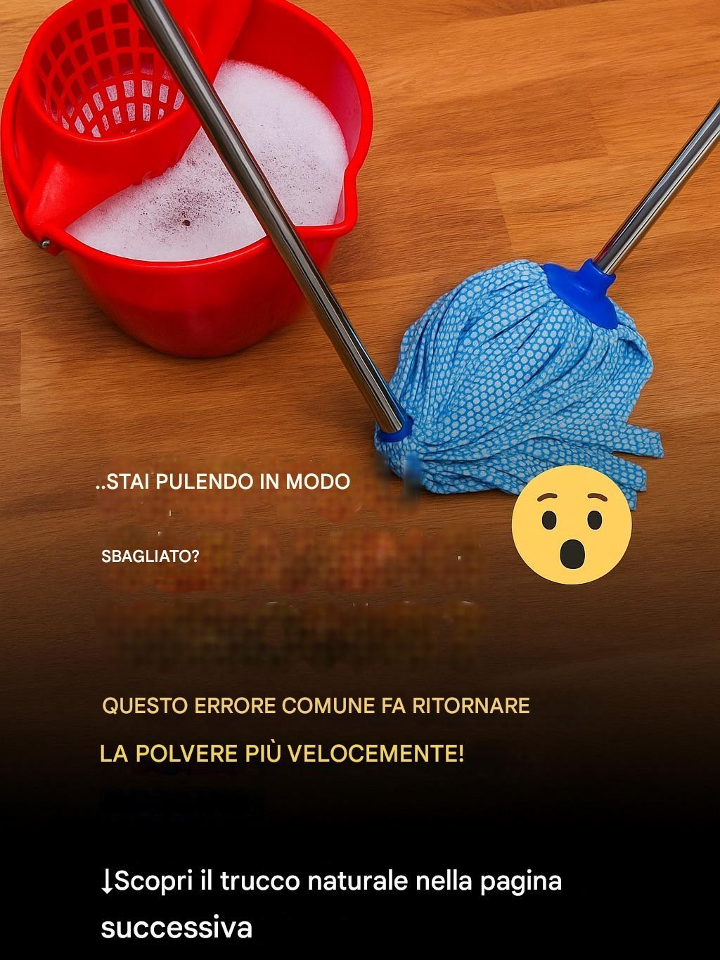 Il pericolo nascosto nella tua routine di pulizia: perché il tuo mocio potrebbe peggiorare la situazione