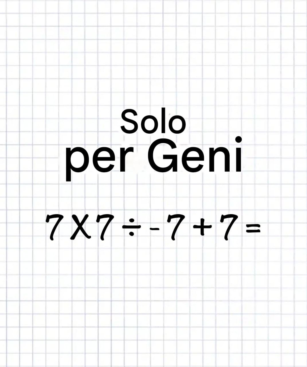 Solo le menti brillanti possono risolvere questo enigma in meno di 10 secondi.