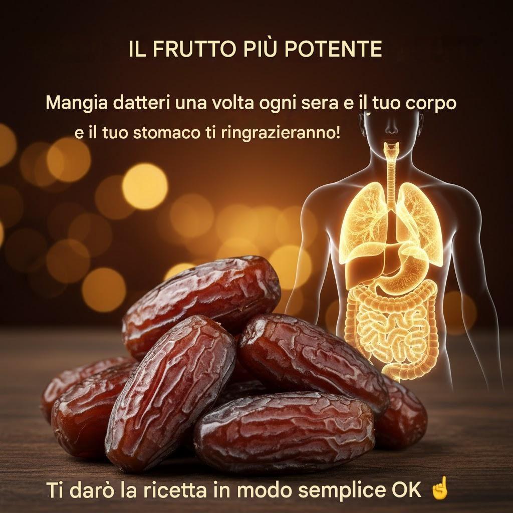 Mangiare tre datteri al giorno: sorprendenti benefici per la salute che dovreste conoscere.