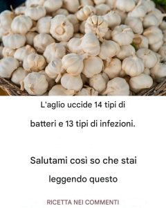 L'aglio uccide 14 tipi di batteri: l'antibiotico naturale che dovresti conoscere