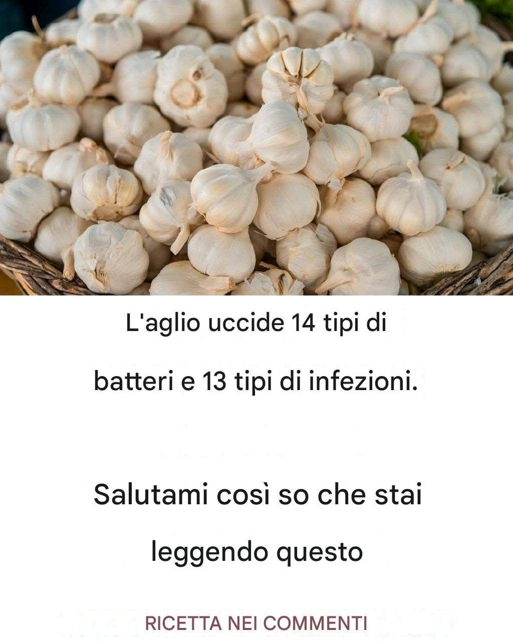 L'aglio uccide 14 tipi di batteri: l'antibiotico naturale che dovresti conoscere