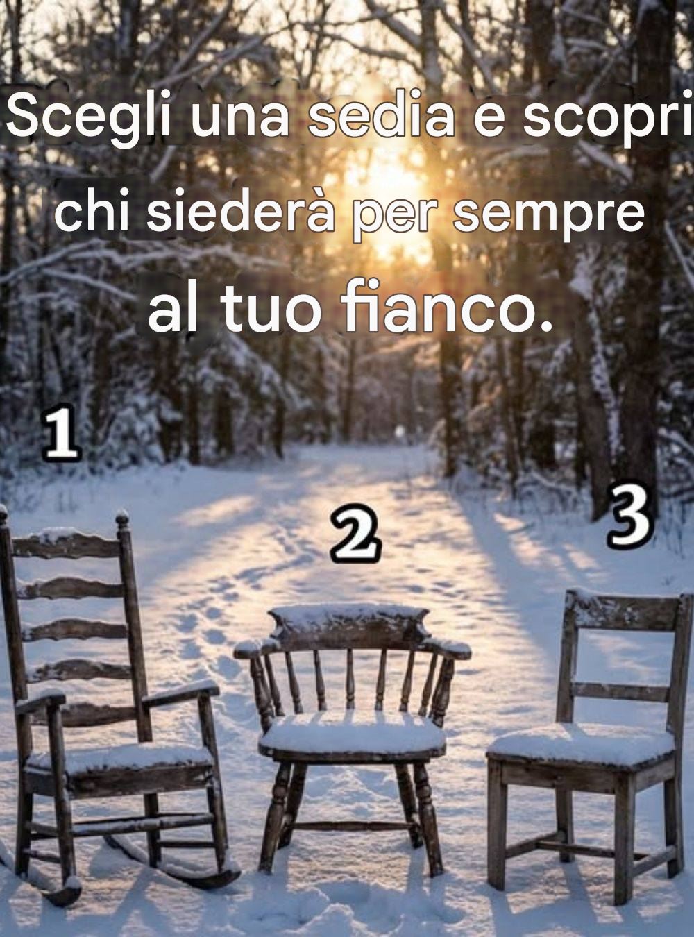Scegli una sedia e scopri cosa può rivelare in termini di sostegno e connessione.