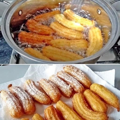 Farina, acqua, zucchero e burro! Saranno i churros più golosi mai assaggiati