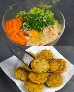 Le frittelle fatte con 1 patata, 1 carota e 1 zucchina sono persino più buone di quelle di carne!