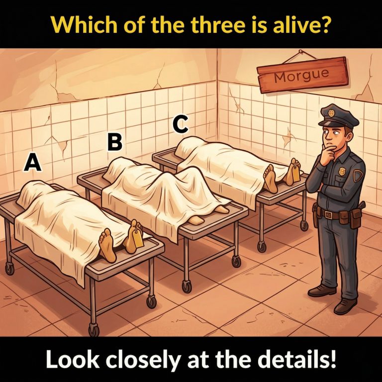 Rompicapo visivo: guarda attentamente: riesci a capire chi è ancora vivo?