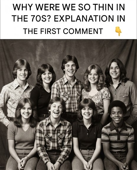 Perché eravamo più magri negli anni '70?