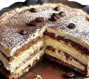 Torta al Caffè in 10 Minuti: La Ricetta Facile e Cremosa che Conquista Tutti