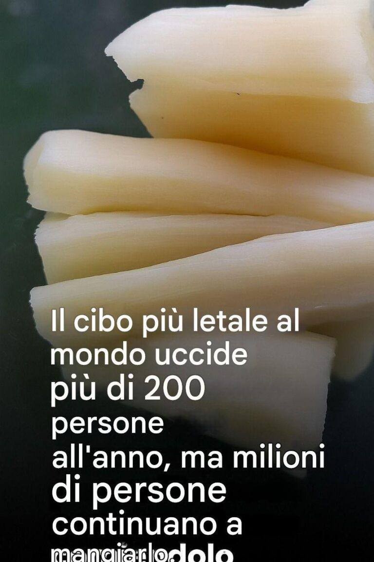 Il cibo più letale al mondo uccide 200 persone all’anno