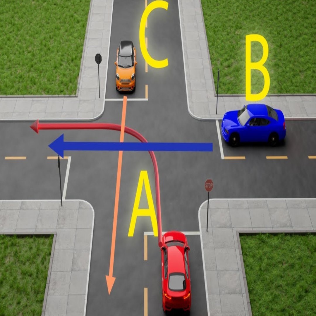 Quale auto ha la precedenza? Anche i conducenti più esperti si perderanno.