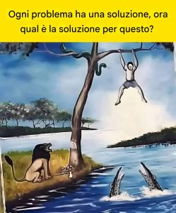 Questa immagine lascia tutti perplessi. Riuscite a risolverla?