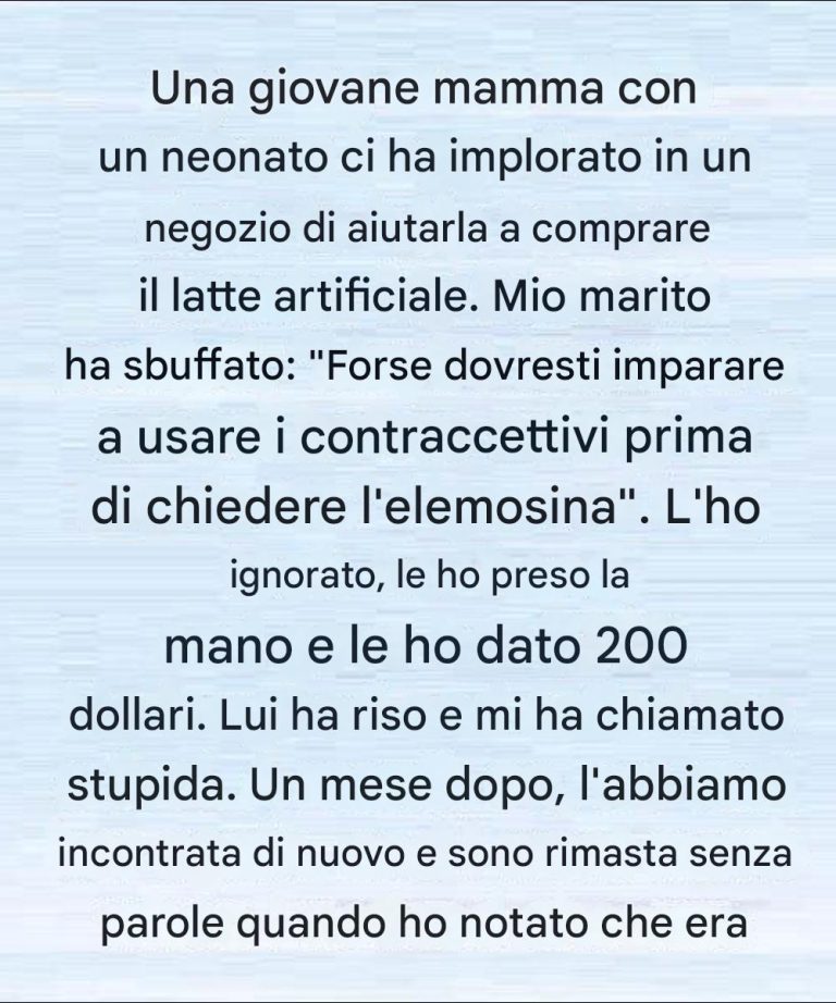 Come un singolo atto di gentilezza ha ridefinito il mio futuro e cambiato la mia vita per sempre.