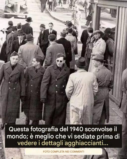 Il dettaglio nella FOTO del 1940 che continua a lasciare tutti perplessi. 👇💬