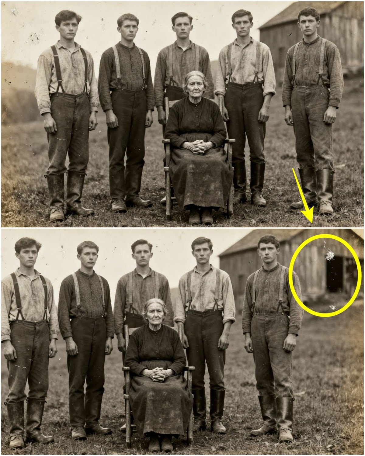 La madre che ha costretto i suoi cinque figli a riprodursi, finché non l'hanno incatenata in un fienile adibito a "allevamento".